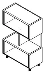 Universal Modular Shelving Unit 50.220