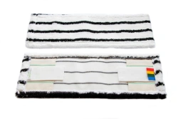 Flat Microfiber Mop with Abrasive Pad 50 cm