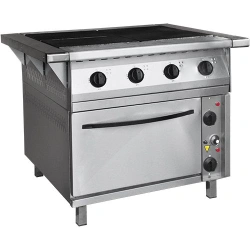 Electric Stove with 4 Burners and Oven PEP-0.48-DSH-N2-01