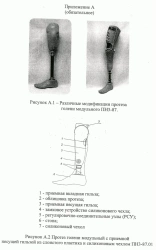 Modular Below-Knee Prosthesis PН3-87
