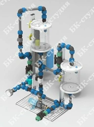 Laboratory Water Tower Installation - Educational Model