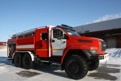 Fire Tanker Vehicle AC-(3.0-6.0)-(40/100-4/400) Ural 4320-6951-72
