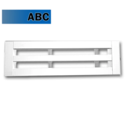 Slotted Grating ABC 500x41mm, 0.5kg