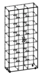 Children's Potty Cabinet Made of 16mm Laminated Chipboard, Model TV-DШДГ-6.4.01-01