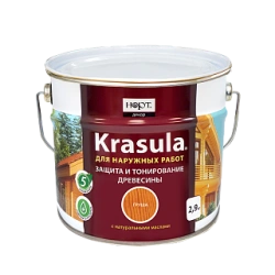 Protective Decorative Composition for Wood KRASULA Mahogany 2.9kg