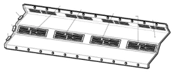 Roof Side Panel S.11-20.20.041 for Tram Cars