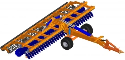 Disc Mulcher DM-8x2SP for Soil Preparation