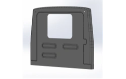 Complete Rear Panel AP 4208-5303110-41