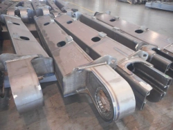 Welded Longeron Left Construction 13487510 for Track Systems