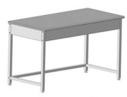 Metal Laboratory Table for Organizing Workspaces
