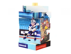 Sport Wooden Stacking Toy for Preschool and Early School Children