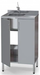 Stainless Steel Sink Cabinet with Mixer - KSm/nzh 2-01.1 m-8/s