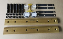 Insulating Joint Kit for Bolted Connections with Metal-Polymer Pads "PLASTRON" R65 CP 71.300-01