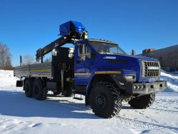 Multifunctional Truck with Hydraulic Crane KMA on URAL 4320 U0K02N-UE