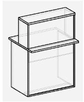 Stylish Admin Reception Desk Series "Style V