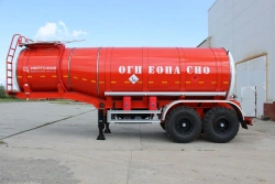 Round-section Tank Semi-Trailer for Transporting Light Oil Products - Model 862702