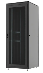 Floor-mounted Telecommunications Cabinet 19'', Optimum Series, Model RECQO-6478-1P-1P
