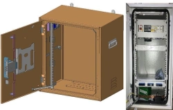 Reinforced Wall-Mounted Distribution Cabinet 600x650x400mm Model SHRN-12U-RT2