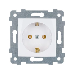 Hidden Socket Mechanism with Ground Contact "MARIYA" RS16-445, White