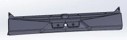 Central Section 5299-401-5602543 - Lightweight Fiberglass Body Panel