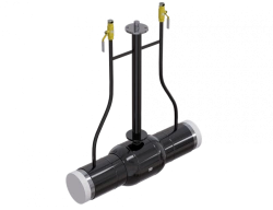 Full-Welded Steel Ball Valve ALSO Series GAS with Extended Stem