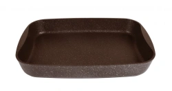Non-Stick Aluminum Baking Tray 400x295x50mm by Kukmara, Marble Line