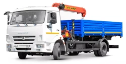 Truck with Crane (Inman IM150N, IM320) Model 336995V on KAMAZ 4308-G5 Chassis