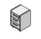 Mobile Office Cabinet - Vegas Furniture Set