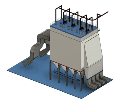 Horizontal Dry Electrofilter for Thermal Power Plants - TBP/S‐1x2.5-3x4.0‐1x14.4‐15.0‐300/400