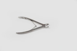 Curved Bone Forceps with Round Jaws, 170 mm, VZ-61
