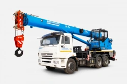 Truck Crane KС-55713-1К-2В with 27t Load Capacity