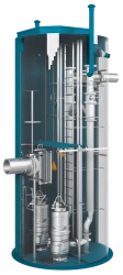 Wastewater Pumping Station for Domestic and Industrial Use
