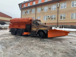 All-Season Combined Road Maintenance Machine VMKD-2015 7963RN Ural 4320-6151-73, 4320-6951-72, 4320-6951-74, 5557-6151-72, 5557-6