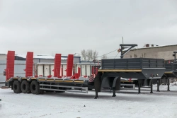 SAV 931822-0000060-B1...B3 Semi-Trailer with Hydraulic Ramps