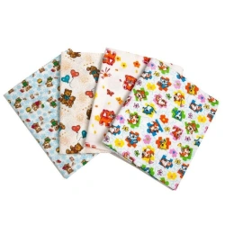 Cotton Fabric Baby Blanket for Comfort and Care