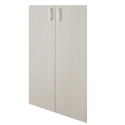 Set of 2 A-604 Doors, 18mm Thick Laminated Chipboard