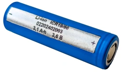 High-Capacity Cylindrical Lithium-Ion Battery ICR19/66