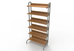 Single-Sided Library Shelf Model SB-1 by Edelwood