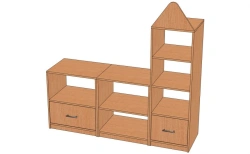 Tower Shelf Unit "Башня 2" Model S-B2