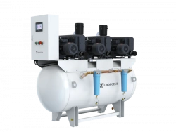 Oil-Free Vacuum Station CADUCEUS VAC 3/40 D 1.25 kW