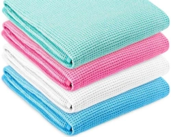 Waffle Towel - 100% Cotton, 230g/m² Density