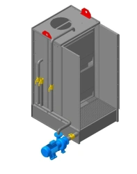 Painting Chamber with Water Curtain - KO Model