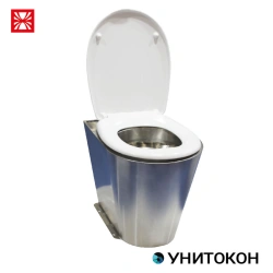 Vacuum Toilet UNITOKON-104 with Built-in Control Mechanism