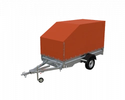 Lightweight Car Trailers for Snowmobiles and Cargo, Type 111, 112, 113, 114