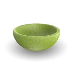 Minimalist Decorative Planter SEGMENTO, Art. 220 Without Backlight