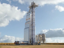 Grain Dryer Modular Shaft Type "C" S-80 Standard (Direct Heating, Gas)