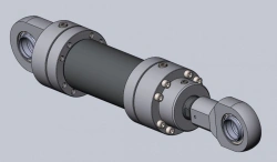 Hydraulic Blade Actuator Servo Motor for Gorky-Balkovskaya HPP