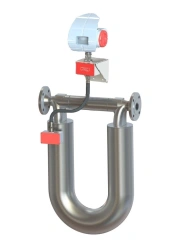Standard Coriolis Flow Meter KTM RuMASS for High Pressure