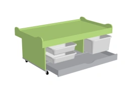 Children's Construction and Robotics Table
