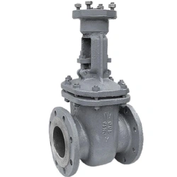 Steel Wedge Gate Valve with Extended Spindle for Actuator PN 1.6 MPa DN 100